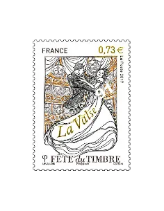 Timbre n° 5130, Fête du Timbre, La valse, collection timbres France