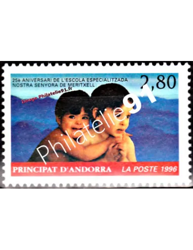Timbre d'Andorre Français n° 469 - Thématique: Enfance