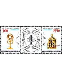 Timbres  d'Andorre Français n° 492A