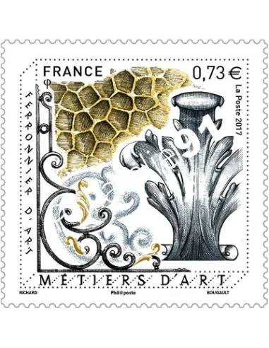 Timbre n° 5135, Métiers d’Art, Ferronnier d’Art, collection timbres France