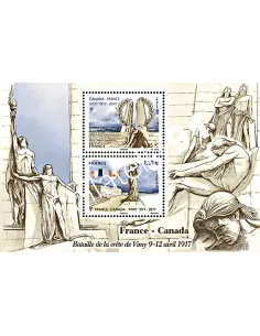 Feuille 5136, France-Canada, Vimy,collection timbres France