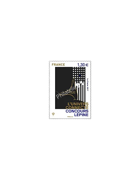 Timbre n° 5141, L’Univers connecté, Concours Lépine, collection timbres France
