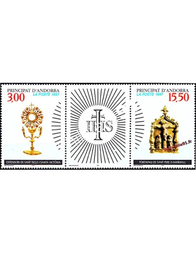 Timbres  d'Andorre Français n° 492A