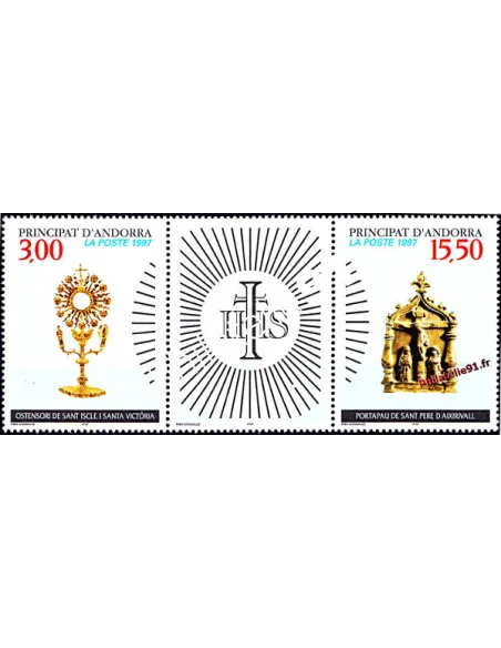Timbres  d'Andorre Français n° 492A