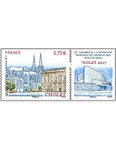 Timbre n° 5142, 90e Congrès de la FFAP à Cholet, collection timbres France