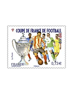 Timbre n° 5145, Coupe de France de Football 2017, timbres France
