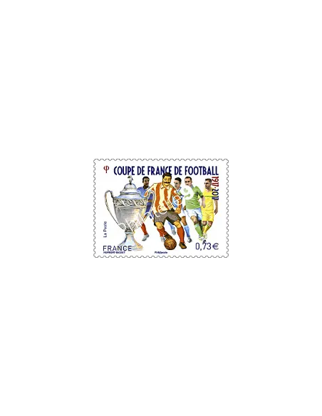 Timbre n° 5145, Coupe de France de Football 2017, timbres France