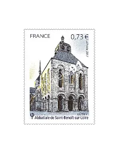 Timbre n° 5146, Abbaye de Saint-Benoît-sur-Loire, timbres France