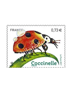 Timbre n° 5147, Insectes de nos jardins, coccinelle, timbres France