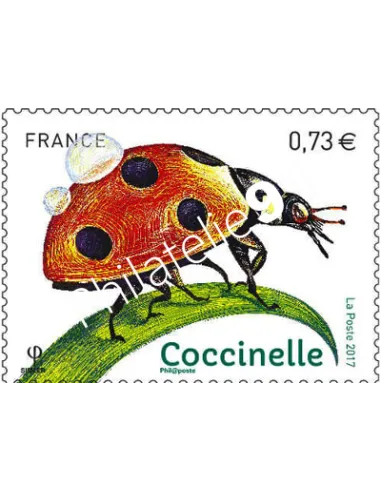 Timbre n° 5147, Insectes de nos jardins, coccinelle, timbres France