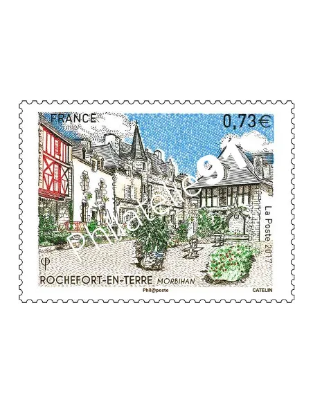 Timbre n° 5155, Rochefort-en-Terre, timbres France