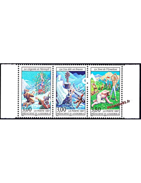 Timbres  d'Andorre Français n° 495A