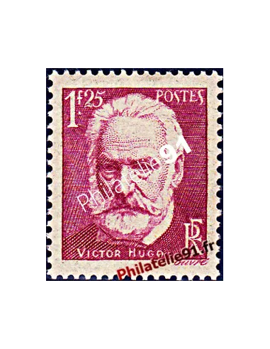 Timbre de France n° 304 - Victor Hugo, collection de timbres de France