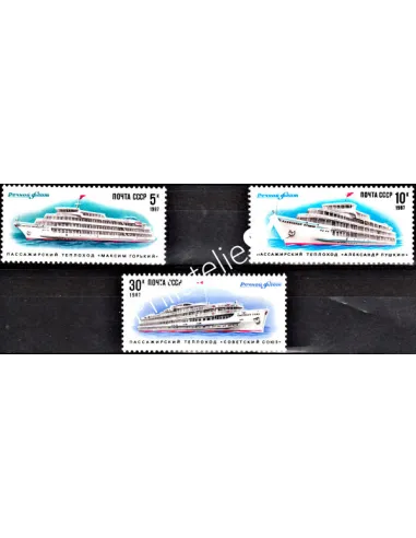 RUSSIE - n° 5406 à 5408 ** - BATEAUX