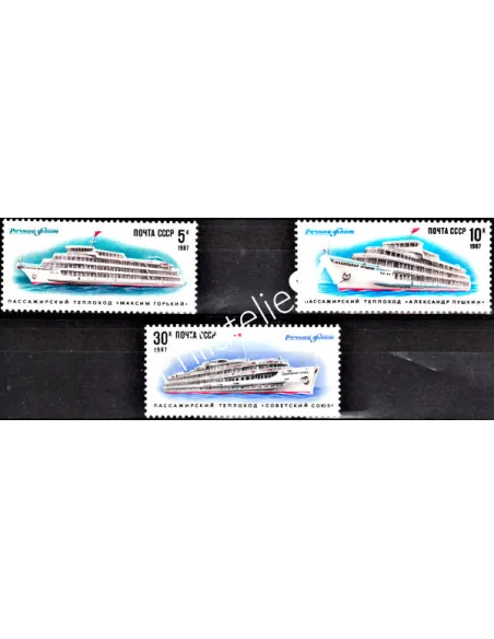 RUSSIE - n° 5406 à 5408 ** - BATEAUX