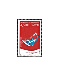 Timbre d'Andorre Français n° 526 - Thématique: Sport