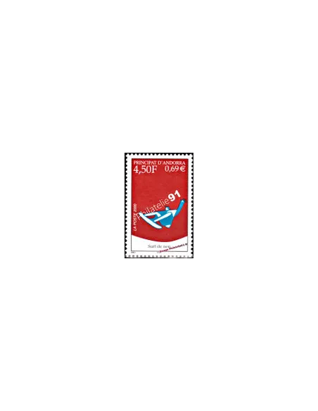 Timbre d'Andorre Français n° 526 - Thématique: Sport