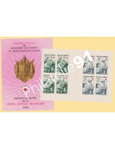 Carnet  Croix-Rouge n° 2015,année 1966, collection timbres France
