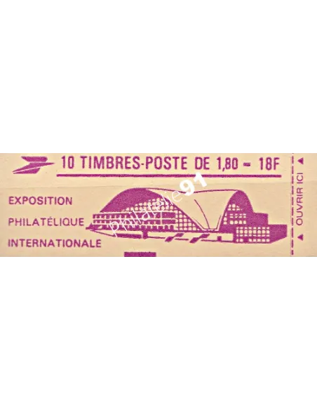 Carnet n° 2220-C3 - Marianne de Delacroix - Collection timbre France