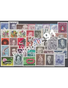 AUTRICHE, Année compléte 1974, collection timbres Europe