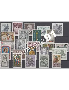 AUTRICHE, Année compléte 1967, collection timbres Europe