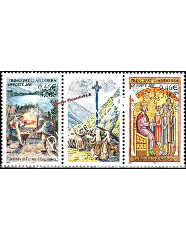 Timbres  d'Andorre Français n° 543 - 544