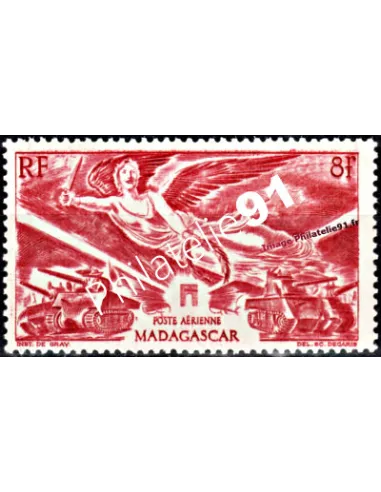 Madagascar, PA n° 65, Collection timbres colonies