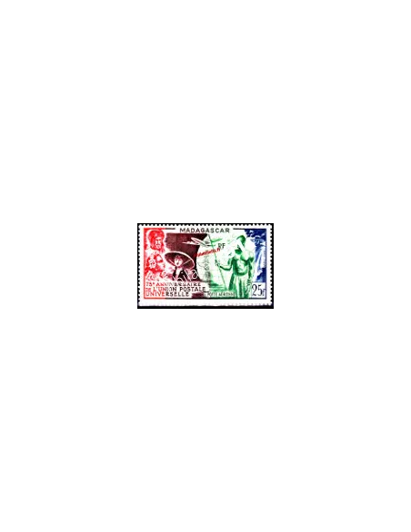Timbre de Madagascar PA n° 72, U.P.U., timbres des colonies