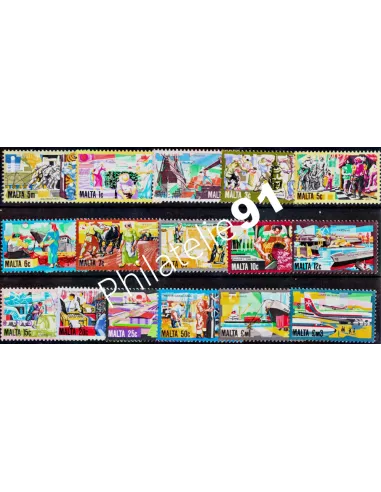 MALTE - n° 624 au 639