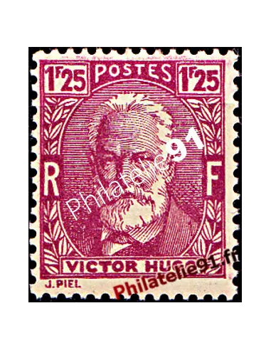 Timbre de France n° 293 - Victor Hugo, collection timbres de France