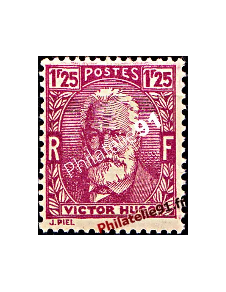 Timbre de France n° 293 - Victor Hugo, collection timbres de France