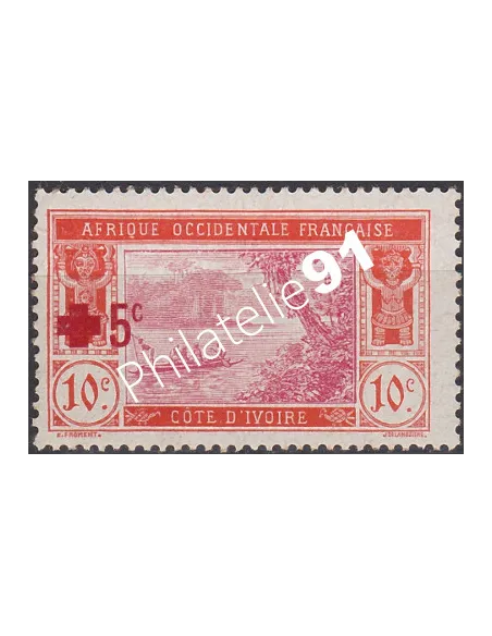 Timbre der Cote-d'Ivoire n° 58, Croix-Rouge, Timbres Colonies