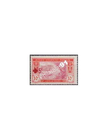 Timbre der Cote-d'Ivoire n° 58, Croix-Rouge, Timbres Colonies