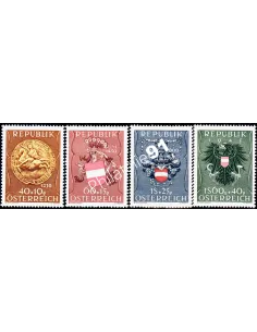 AUTRICHE - n°   773 à 776