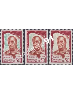 Variété sur n° 1304, Collection timbres France
