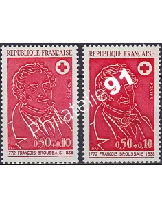 Variété de couleur sur n° 1736, Collection timbres France