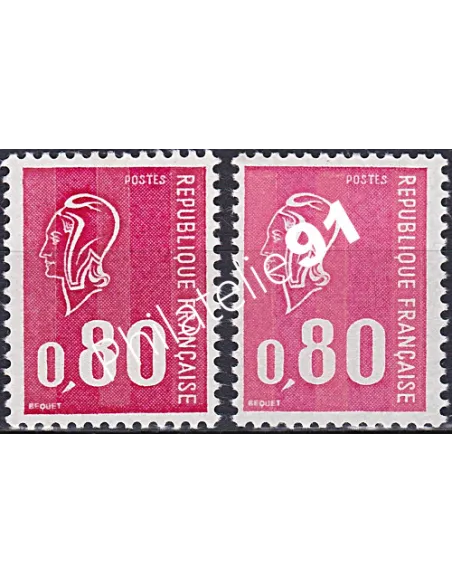Variété sur n° 1816, Collection timbres France