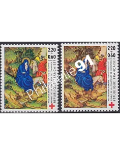 Variété sur timbre n° 2498, Collection timbres France