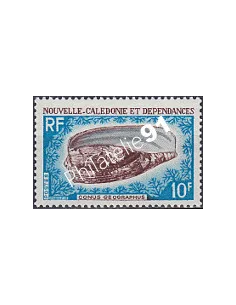 NOUVELLE CALEDONIE, n° 354, coqillage, collection timbres Dom-Tom