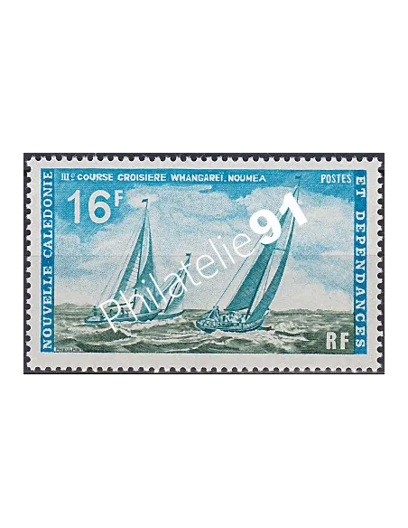 NOUVELLE CALEDONIE, n° 373, collection timbres Dom-Tom