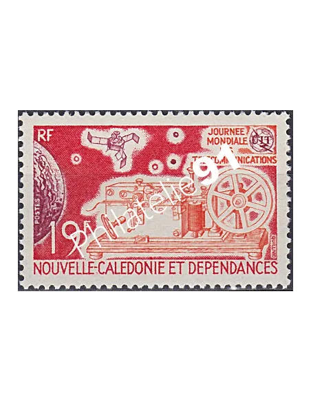 NOUVELLE CALEDONIE, n° 374, télécommunications, timbres Dom-Tom