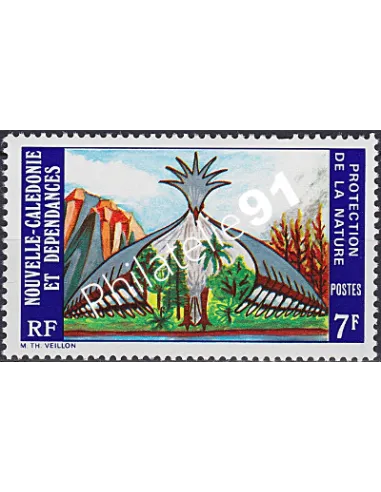 NOUVELLE CALEDONIE, n° 390, collection timbres Dom-Tom
