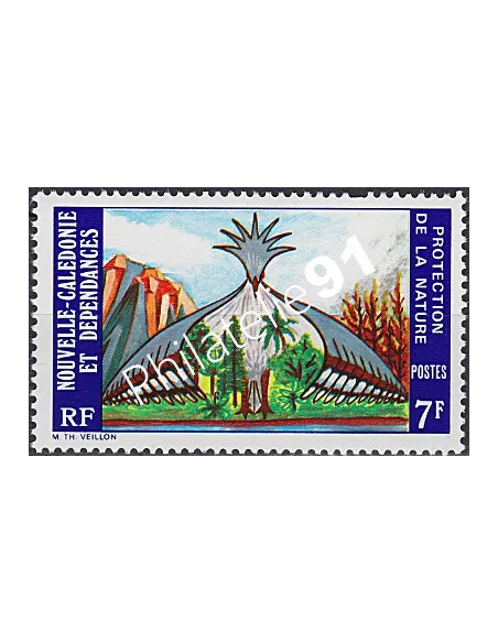 NOUVELLE CALEDONIE, n° 390, collection timbres Dom-Tom