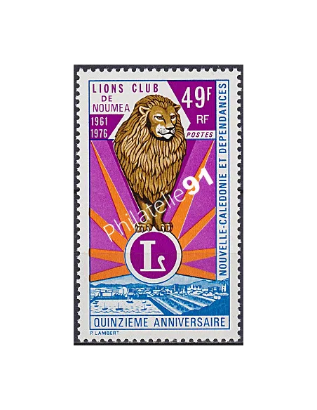 NOUVELLE CALEDONIE, n° 401, collection timbres Dom-Tom