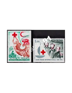 MONACO - n°  607 - 608 ** - Croix-Rouge internationale