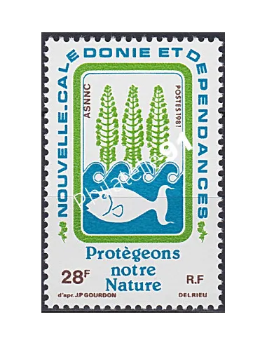 NOUVELLE CALEDONIE, n° 452, collection timbres Dom-Tom