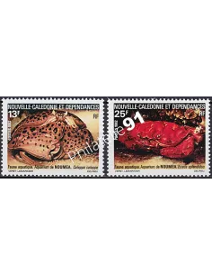 NOUVELLE CALEDONIE, n° 453 à 454, collection timbres Dom-Tom
