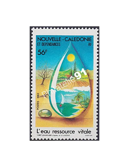 NOUVELLE CALEDONIE, n° 478, collection timbres Dom-Tom