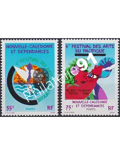 NOUVELLE CALEDONIE, n° 505 à 506, collection timbres Dom-Tom