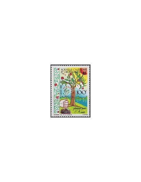 NOUVELLE CALEDONIE, n° 509, reboisement, collection timbres Dom-Tom